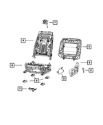 Seat Adjuster Shield, Left