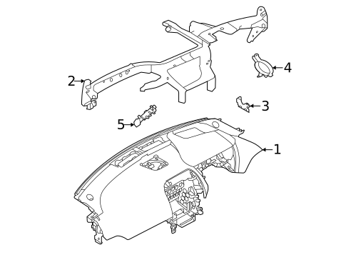 Dashboard for 2020 Jaguar XE #0