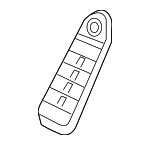 23890505018T92 - Body: Window Switch for Mercedes-Benz Image