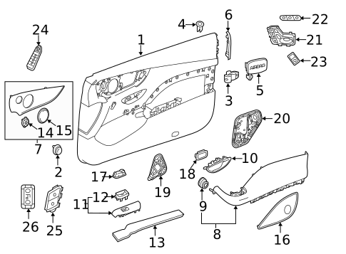Liftgate for 2021 Mercedes-Benz AMG GT 63 S #1