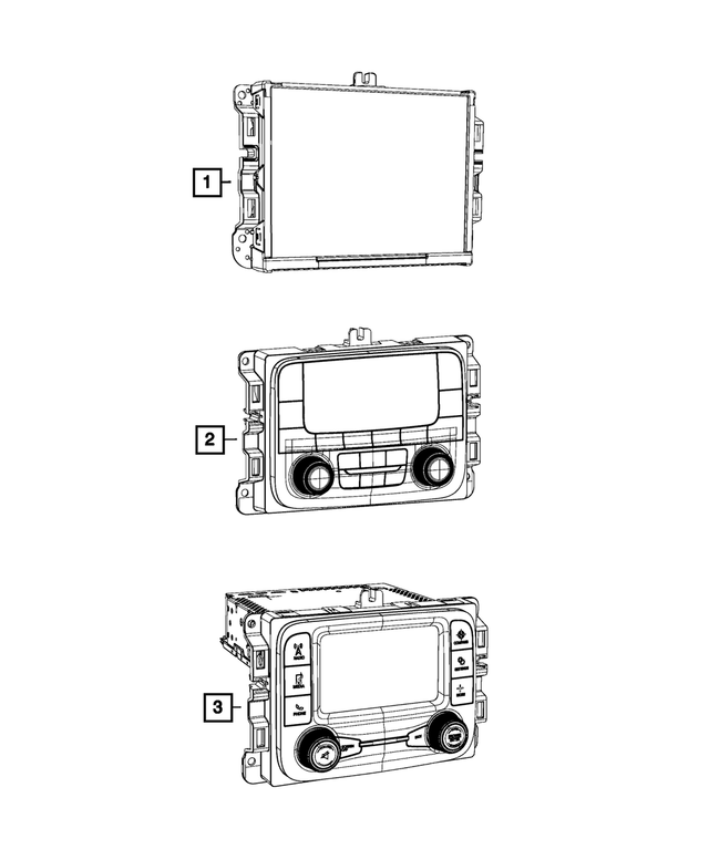 68258673AJ - Electrical: Multi Media Radio for Mopar Image