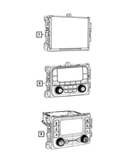 68249986AD - Electrical: Multi Media Radio for Ram: 3500 Image