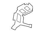 41007497486 - Body: Body A-Pillar Baffle Plate for BMW Image