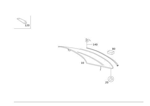 Rear Window for 2018 Mercedes-Benz S63 AMG #0