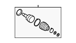 495R2R5650 - Suspension: Outer Joint for Hyundai Image