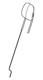 7194008340B6 - : Headrest, Outer for Toyota Image