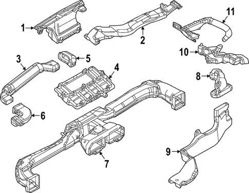 Ducts for 2022 Mazda MX-30 EV #0