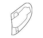 906541FA0A - Body: Handle Bezel Gasket for Nissan: Cube Image