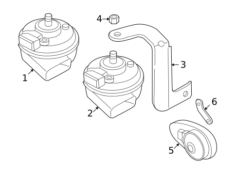 Anti-Theft Components for 2009 Volkswagen Touareg #0