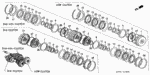 22537PDM003 - Transmission - Automatic: SPRING, CLUTCH DISK for Acura Image