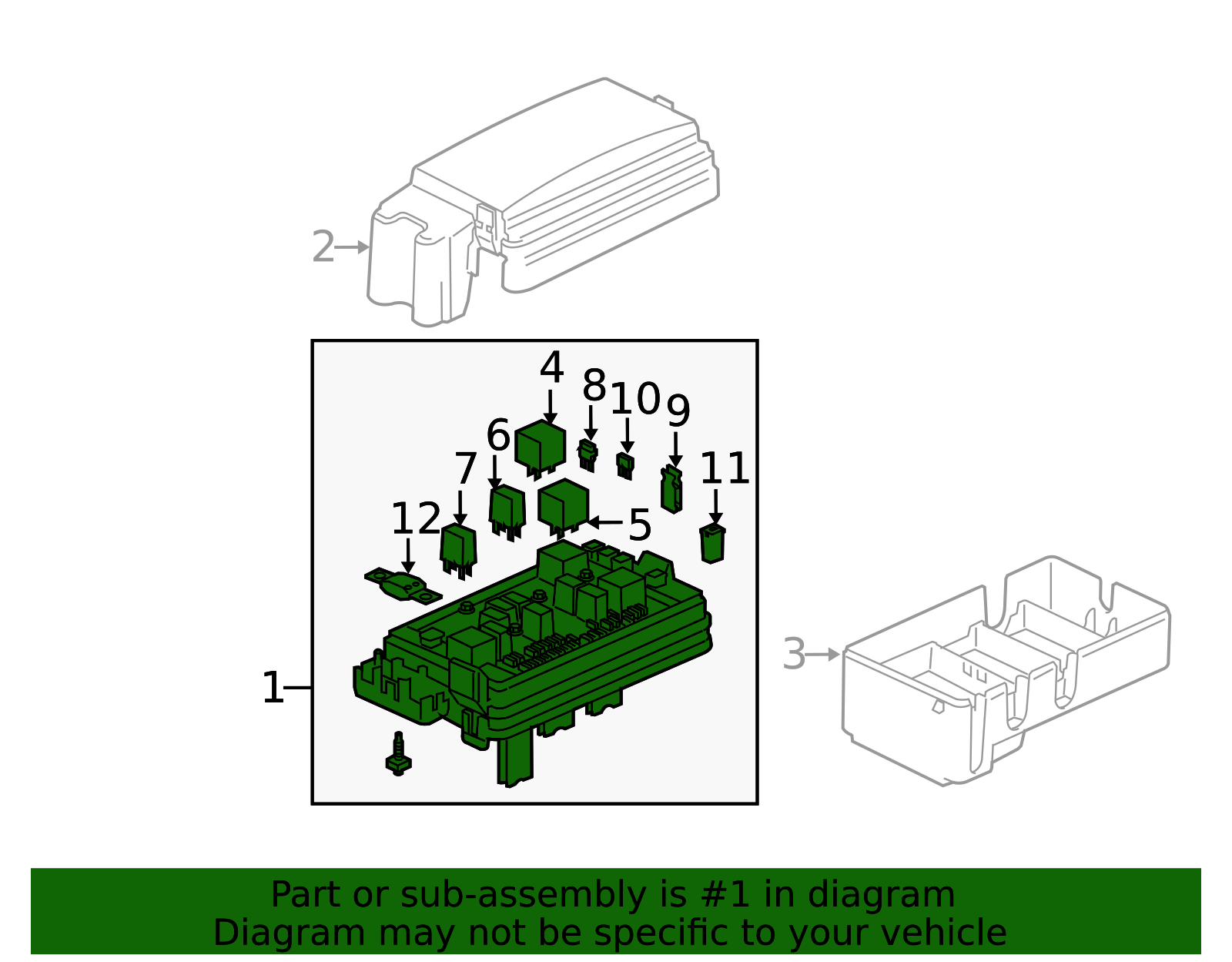 2009-2012 GM Fuse Block 20885193 | Chevy Parts Pros