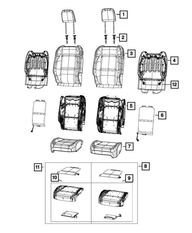 68617517AA - Interior Trim: Driver Presence Detection Module Kit for Mopar Image