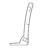 8S0807773A - Body: Bumper Cover Reinforcement Bracket for Audi Image