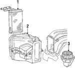 1H1819030A - : Heater Core for Volkswagen: Corrado, Golf, Jetta, Passat Image