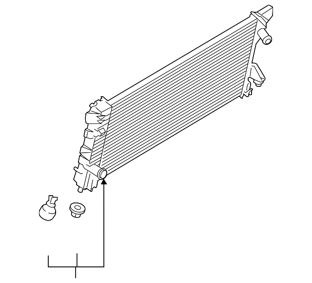 2015-2017 Ford F-150 | Motorcraft Radiator | RAD-178 | Walls' Ford Parts