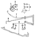5711024001 - : Power Steering Pump for Hyundai Image