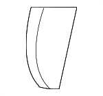 HVA500270 - Body: Seat Back Pad for Land Rover: LR3, LR4 Image