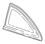 73510S82A01 - Body: Glass for Honda: Accord Image