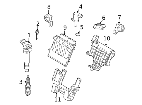Ignition System for 2019 Volvo XC90 #19