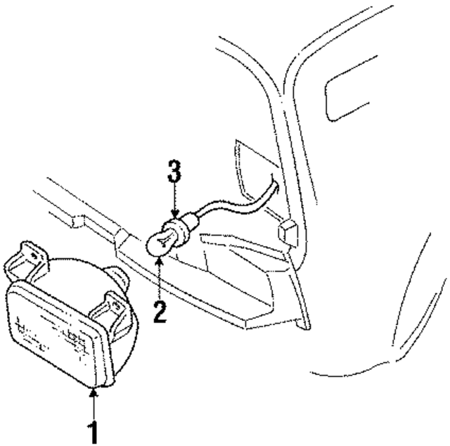 915910 - Electrical: Park Lamp for GM Image