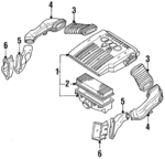 77129620 - : Filter Element for Audi Image