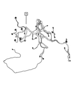 68171817AD - : Headlamp To Dash Wiring, Export for Mopar Image