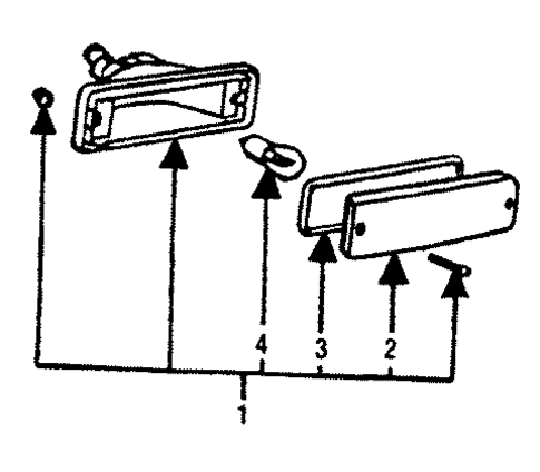 Backup Lamps for 1988 Mitsubishi Mirage #0