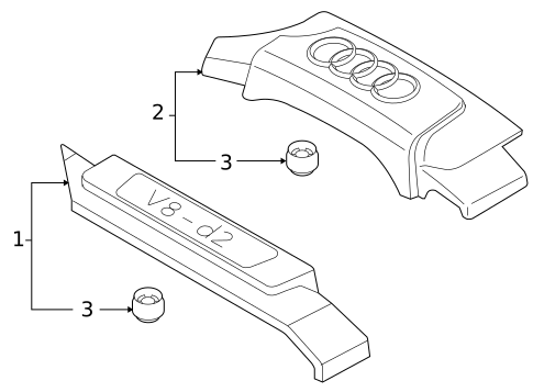 Cylinder Block Components for 2004 Audi Allroad Quattro #2
