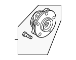 3880A018 - Brakes: Hub for Mitsubishi Image