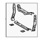 5320562010 - Body: 2016-2020 Toyota Mirai - Radiator Support for Toyota: Mirai Image