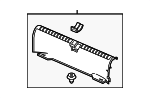84640TVAA02ZA - Body: Rear Panel Trim for Honda: Accord Image