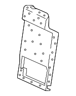 5NN885883C - Body: Armrest Pad for Volkswagen: Tiguan Image