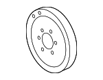 53021303AA - Engine: Crankshaft Damper for Mopar Image