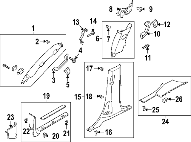 KL7Z4013228AG - : Rear Sill Plate for Lincoln: Navigator Image