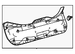 7608712060 - Body: Gate Trim Panel for Toyota Image
