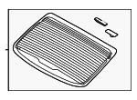 87111B0020 - : Back Glass for Kia Image