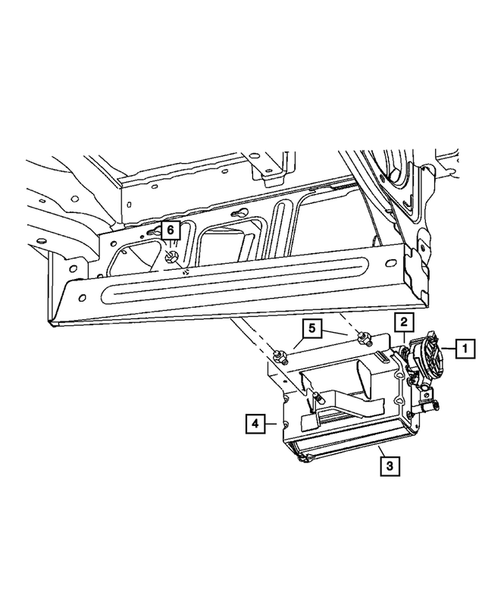 Vacuum Canister for 2007 Jeep Commander #0
