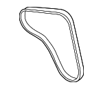 56992P8A305 - Cooling System: Power Steering Belt for Honda: Accord, Odyssey, Pilot Image