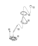 5037433AA - Manual Transmission 6 Speed: Gearshift Knob for Mopar Image