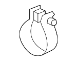 18308637404 - Exhaust: Pre-converter Clamp for BMW Image