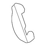 18327643425 - Exhaust: Pre-converter Lower Bracket for BMW Image