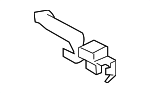 MR503837 - Body: Release Handle for Mitsubishi Image