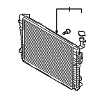 253102E800 - Cooling System: Radiator Assembly for Kia: Sportage Image