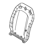 52105A8E350 - Body: Seat Back Panel for BMW Image