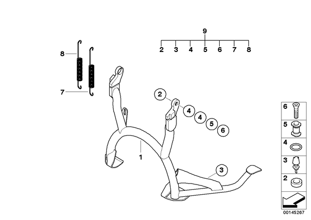 46522331992 - Design: Pivot Pin                 for BMW-Motorrad Image