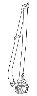 KMY657L30A - Electrical: Belt &amp; Retractor for Mazda: CX-90 Image