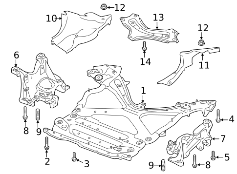Suspension Mounting for 2020 Audi S6 #0