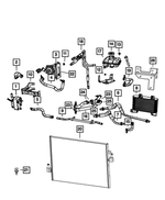5181869AD - Cooling: Oil Cooler Inlet Hose for Dodge: Challenger, Charger Image