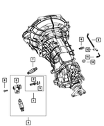 4626587 - TR6060; 6-Speed; Manual Transmission: Reverse Inhibitor O Ring for Mopar Image image