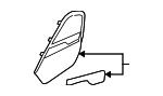 4M8868151A4PK - Body: Speaker Grille for Audi Image